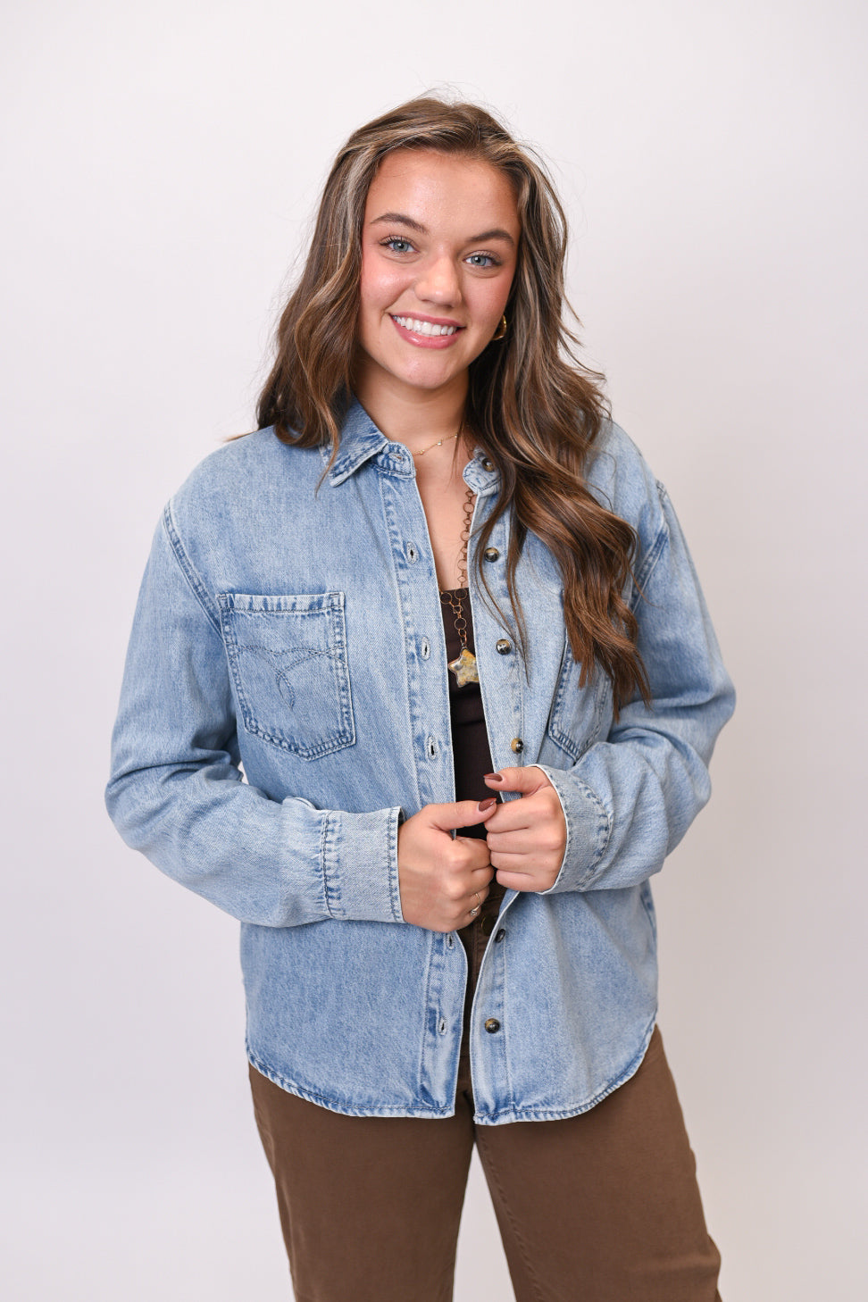 Judy Blue Denim Shirt