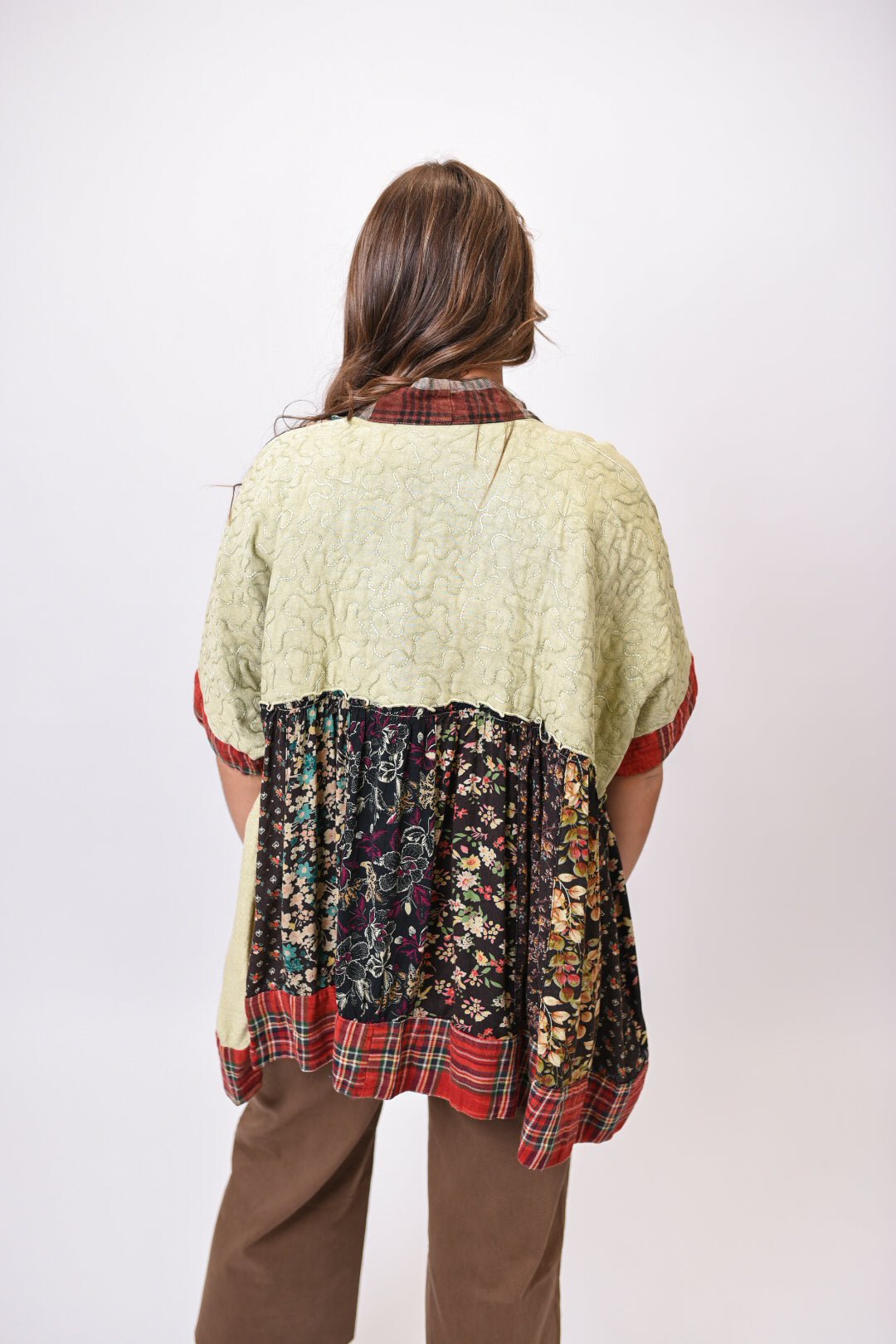 Canyon Breeze Kimono in Moss