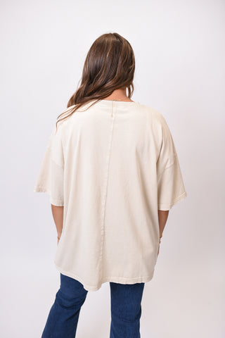Pocket Pretend Oversized Tee
