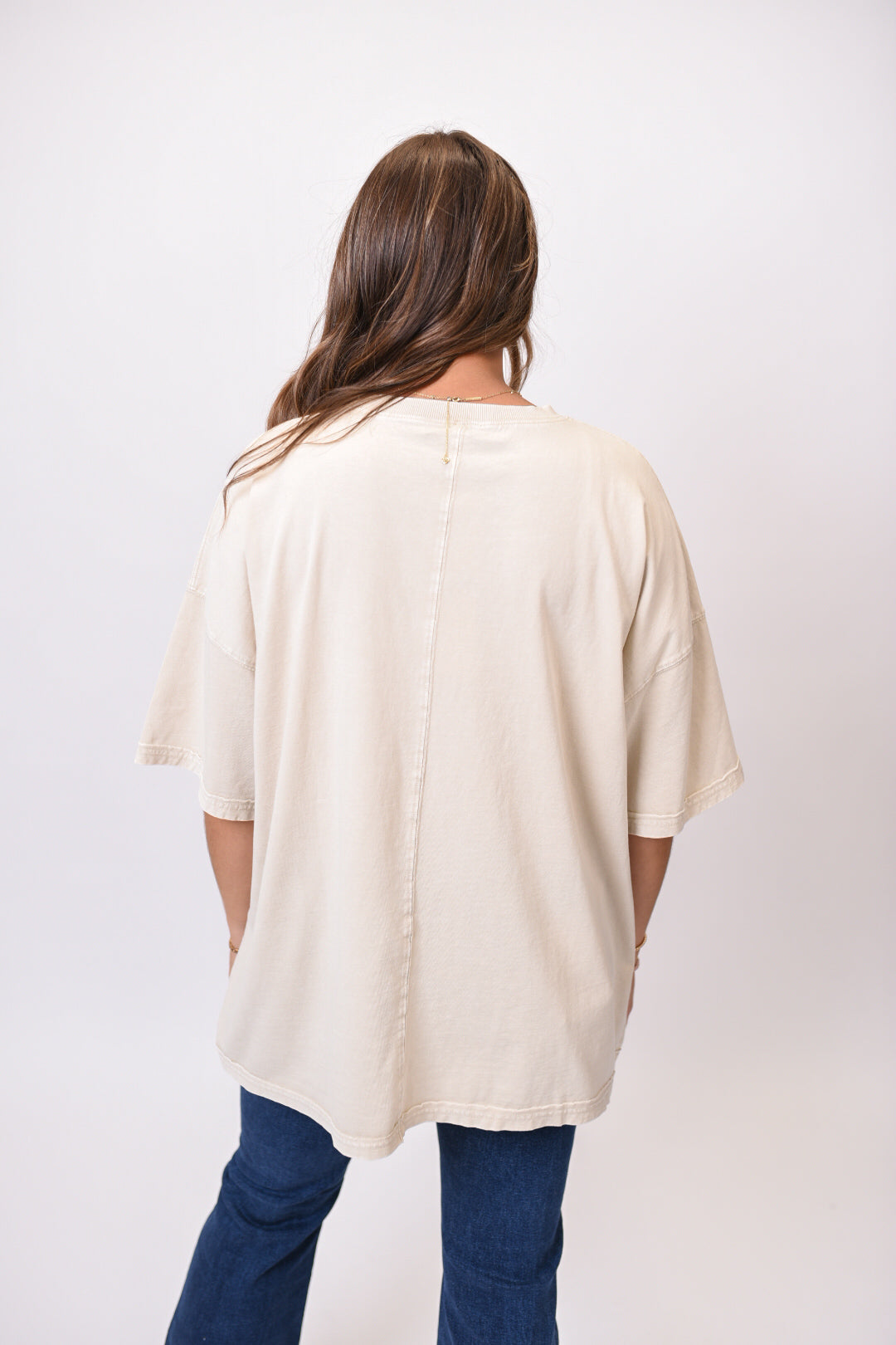 Pocket Pretend Oversized Tee