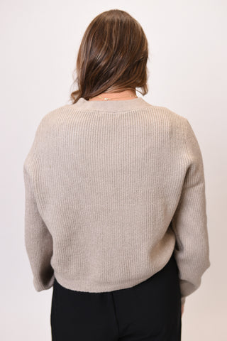Oh Bow Pretty Sweater in Mocha