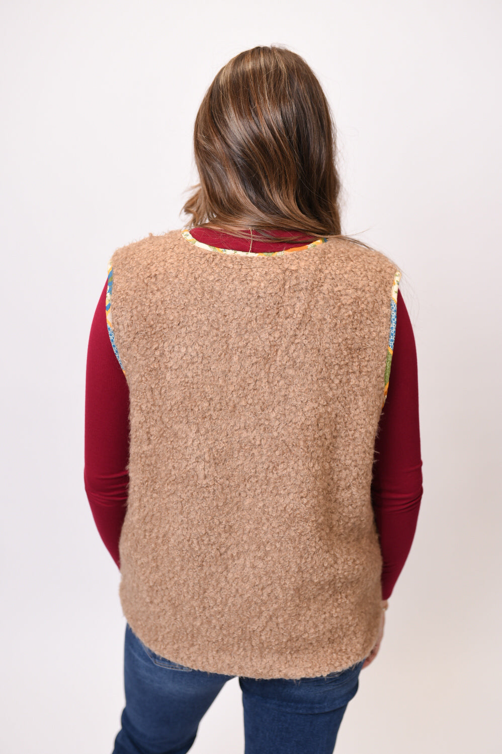 Wildflower Stitched Vest