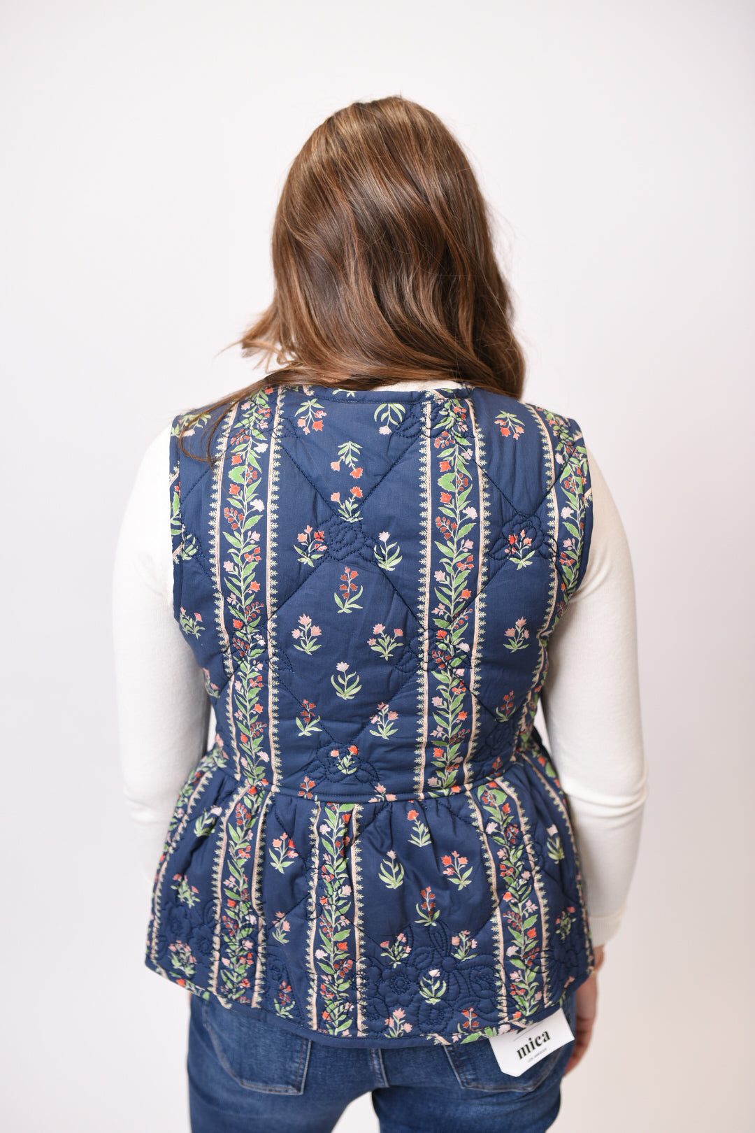 Stitched In Season Front Tie Vest