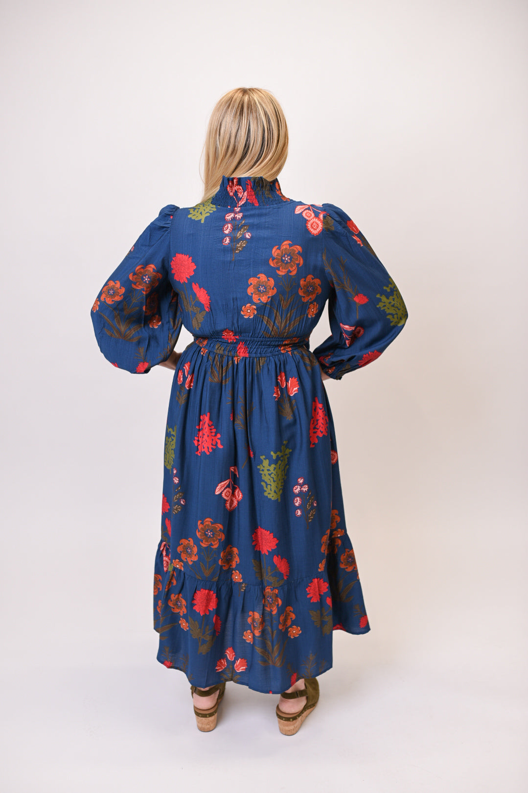 Nightshade Waltz Midi Dress