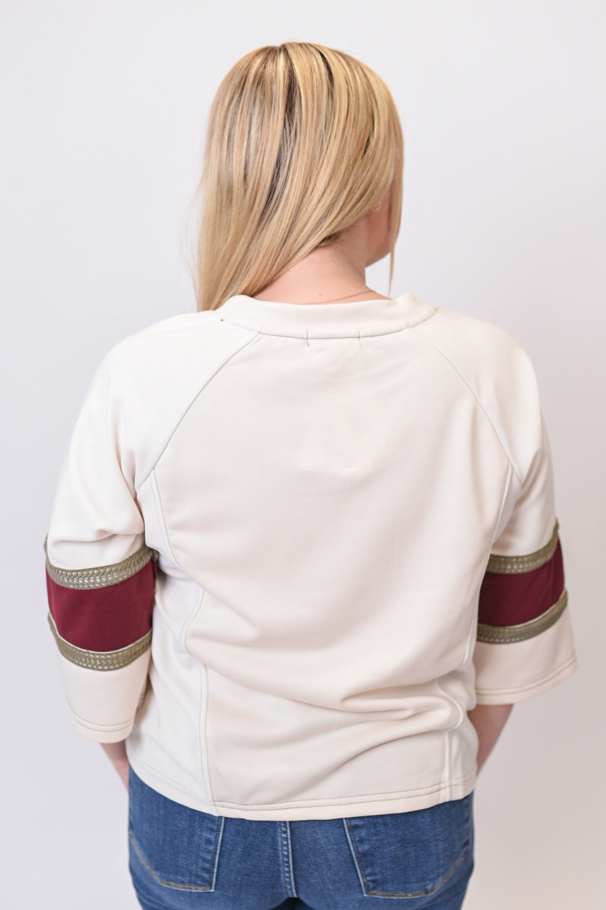 Game Changer Color Block Pullover