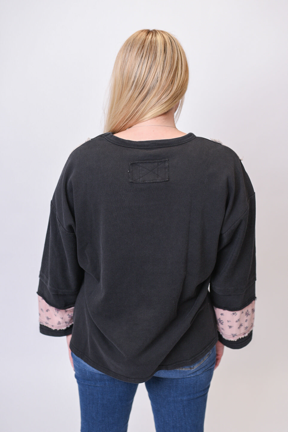 Cabin Comfort Long Sleeve Top in Ash