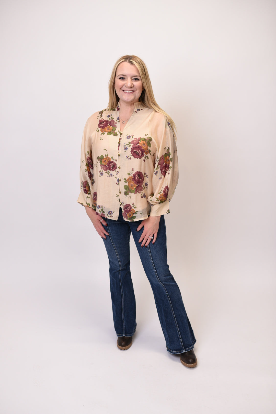 Romance Is In the Air Blouse