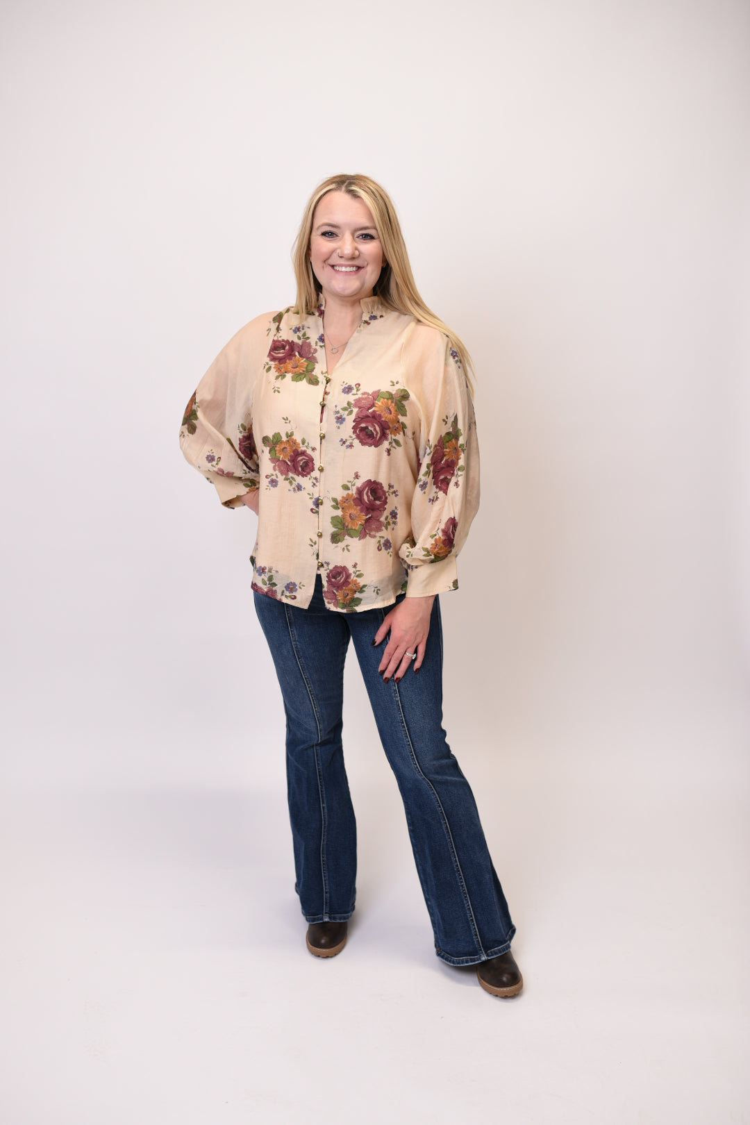Romance Is In the Air Blouse