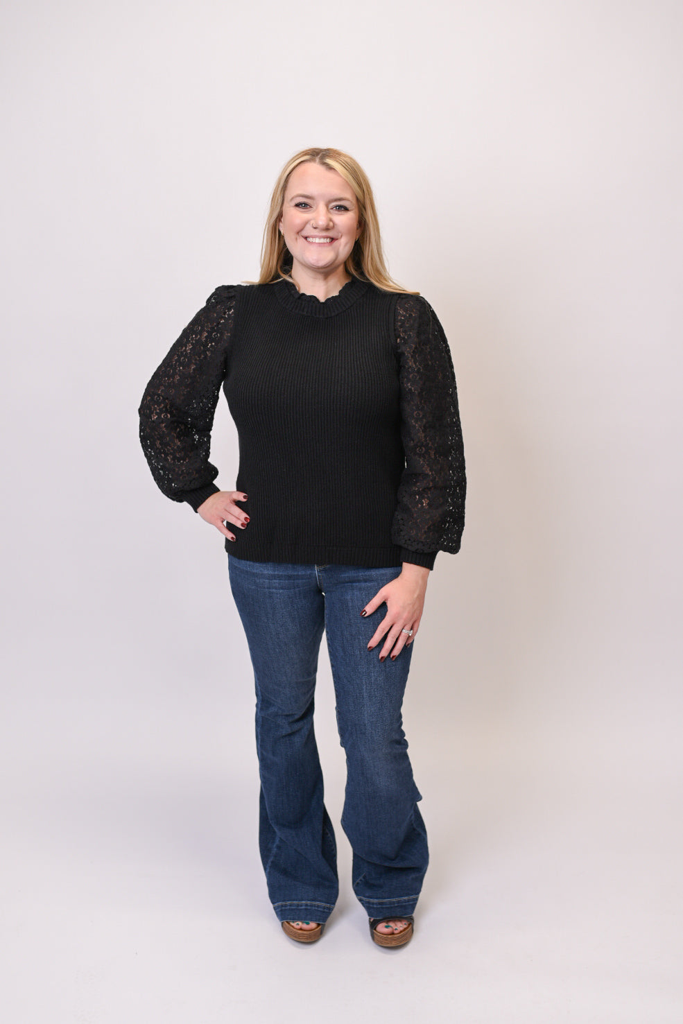 Forever After Sweater in Black