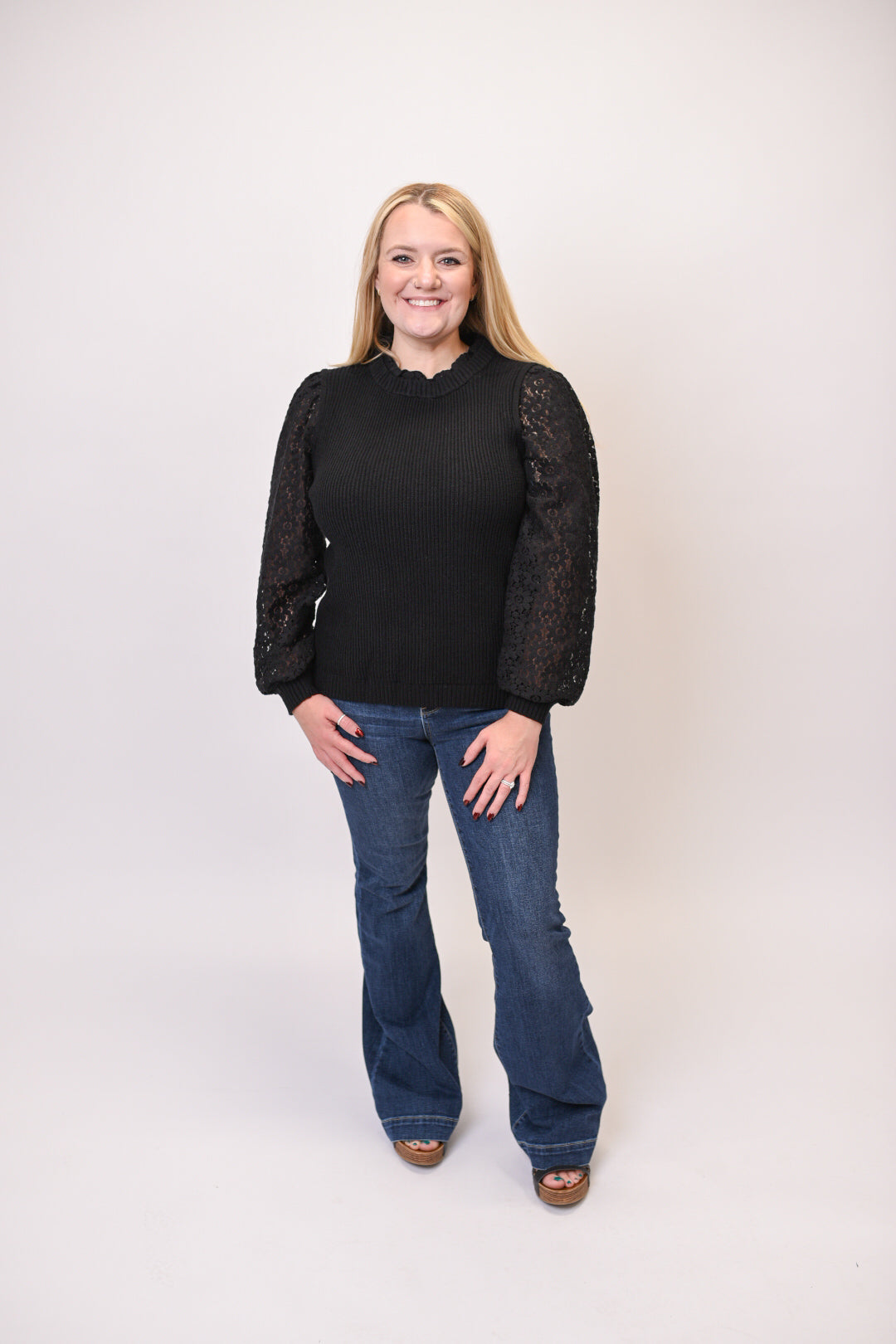 Forever After Sweater in Black