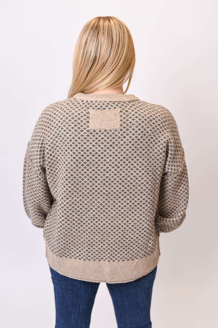 Starry Nights Sweater in Khaki