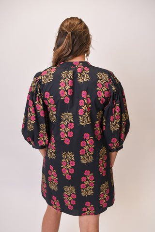 Crimson Meadow Mini Dress