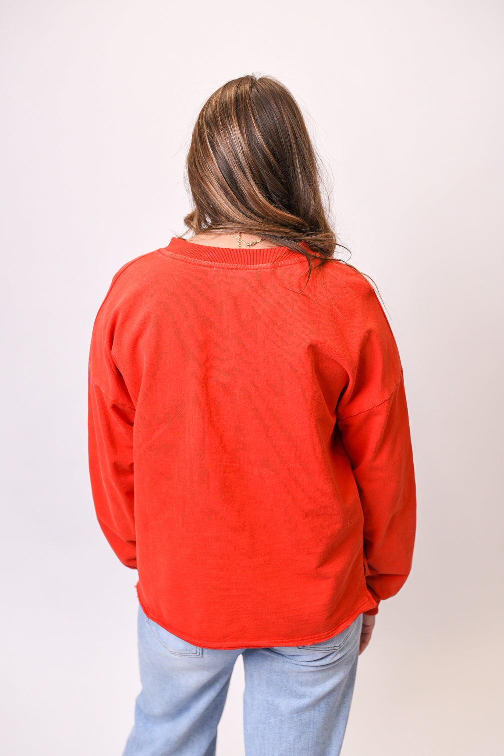 Christmas Tree Cutout Pullover