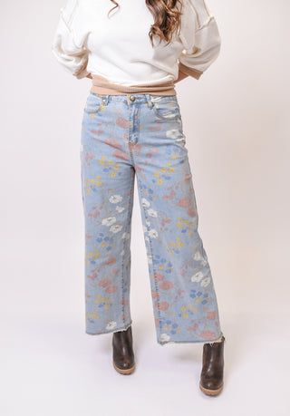 Fadeaway Floral Jeans