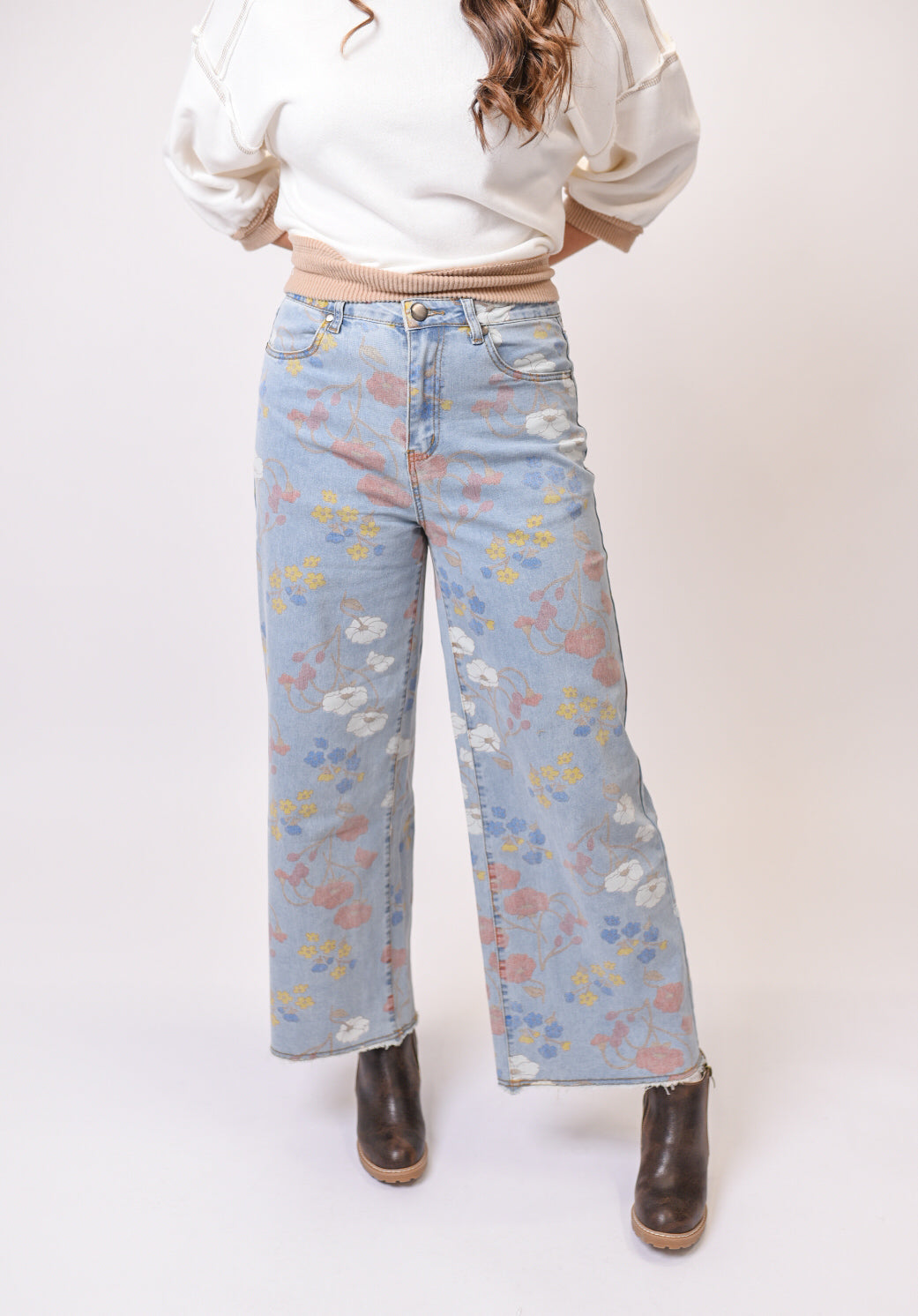Fadeaway Floral Jeans