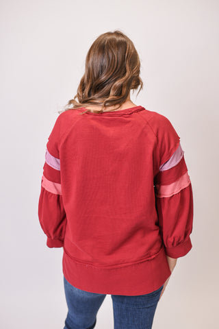 Sideline Sweetheart Top