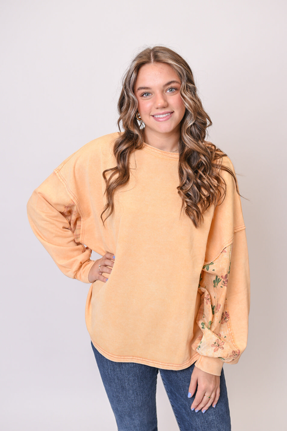Petals At Sunset Pullover