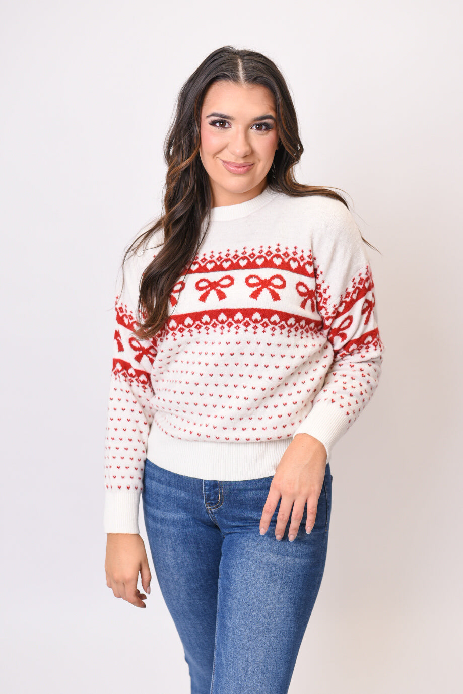 Merry Little Bow Sweater