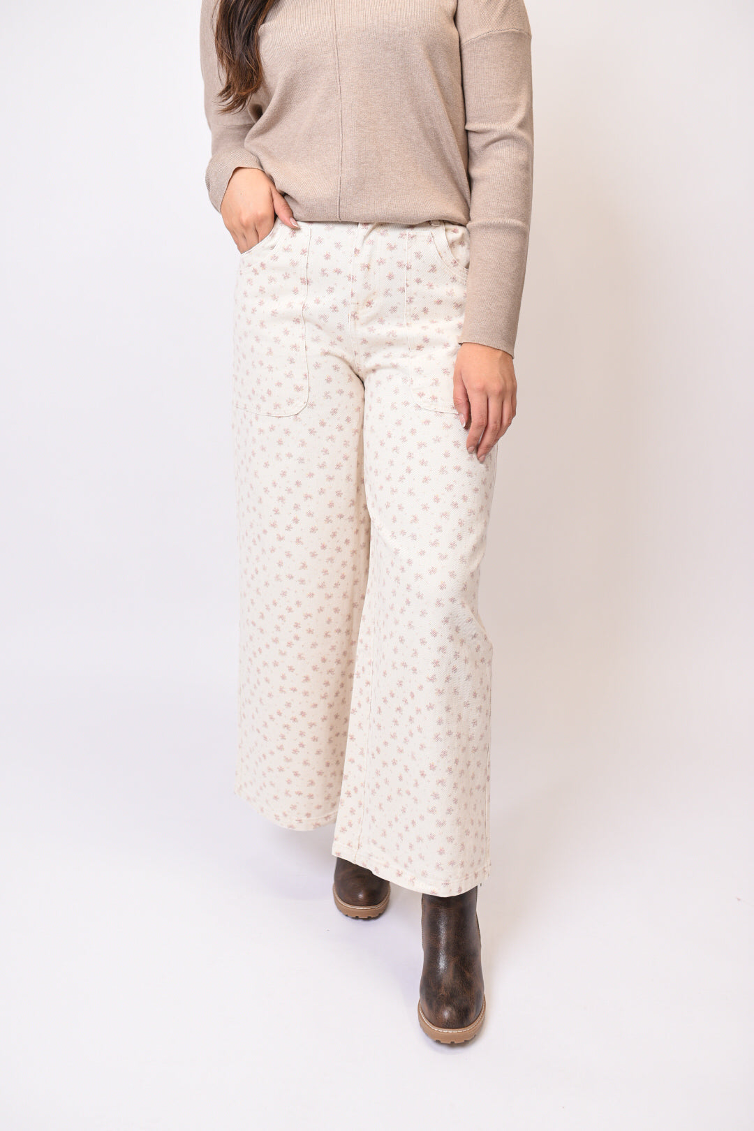 Chasing Petals Floral Pants