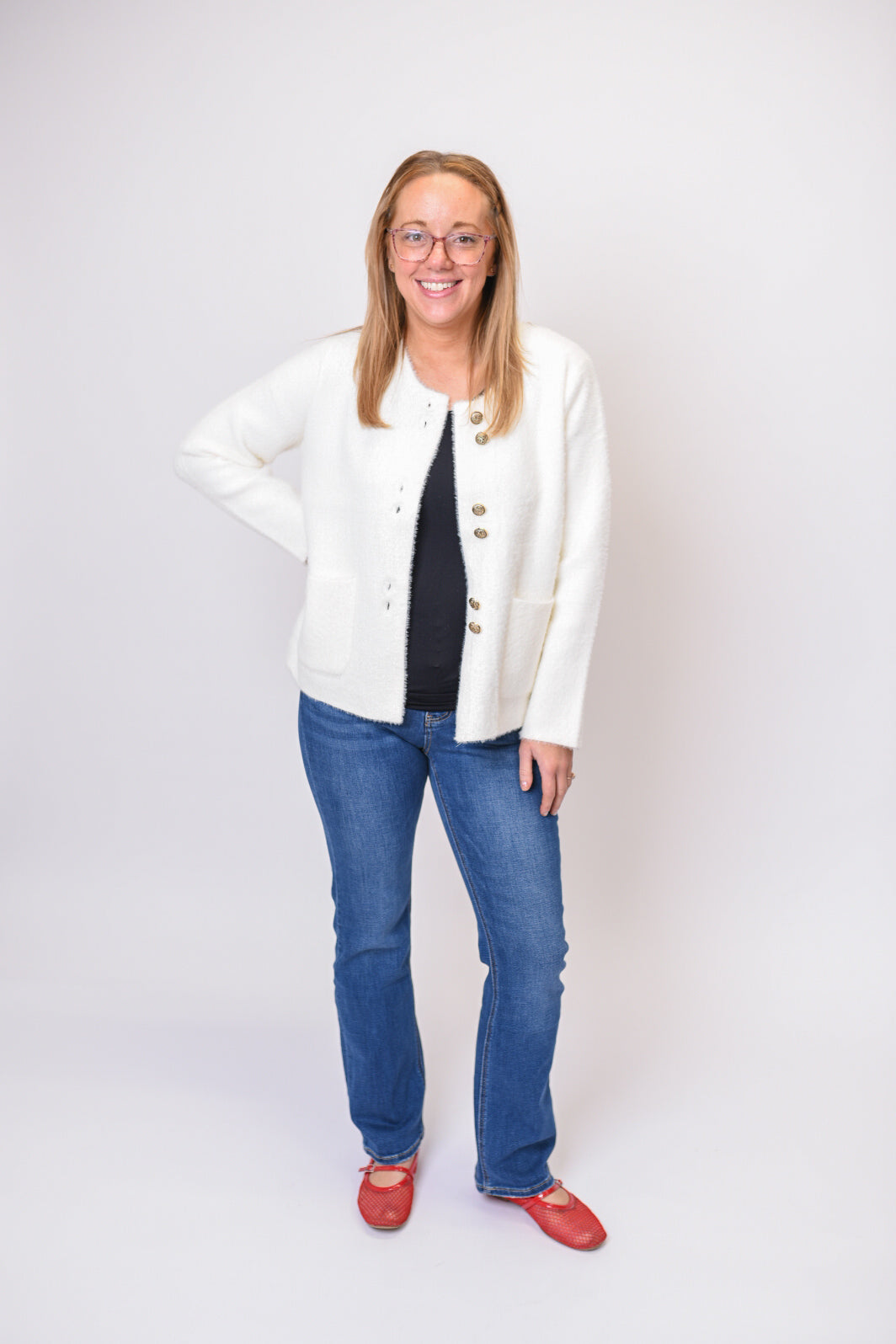 Soft As Snow Cardigan