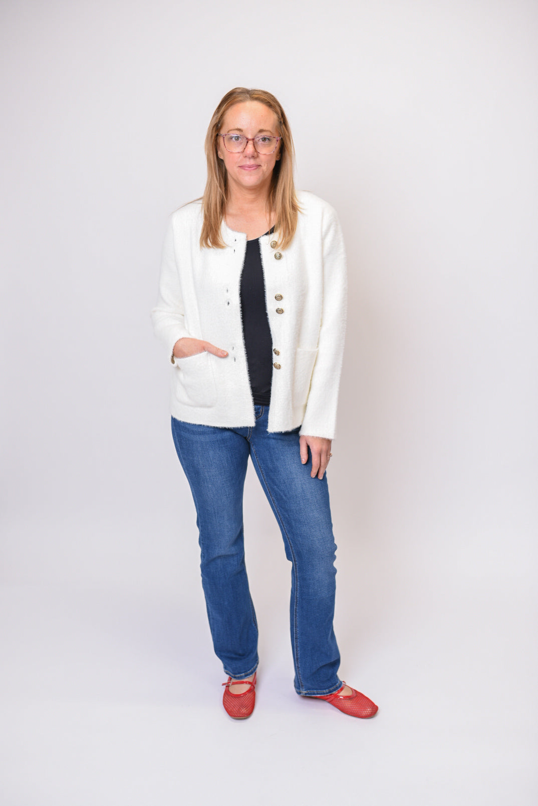 Soft As Snow Cardigan