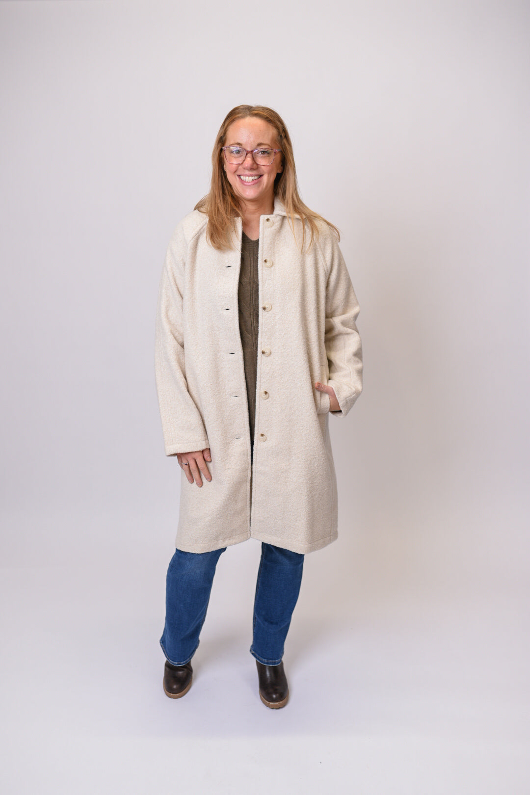 Toast To You Button Down Coat