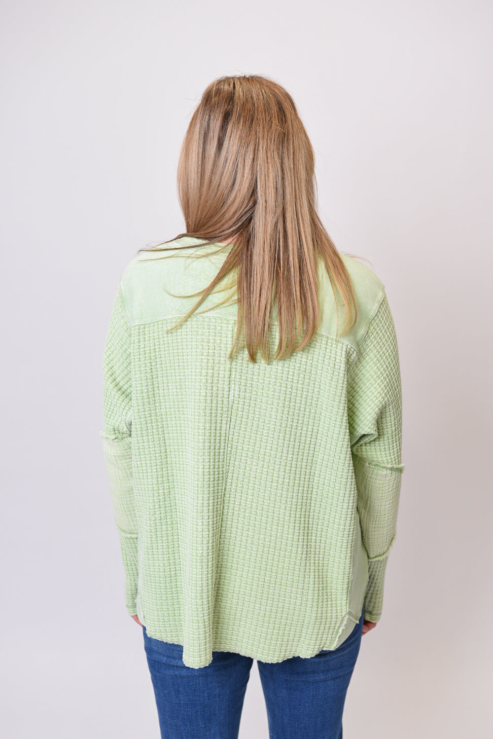 Classic Comfort Waffle Pullover