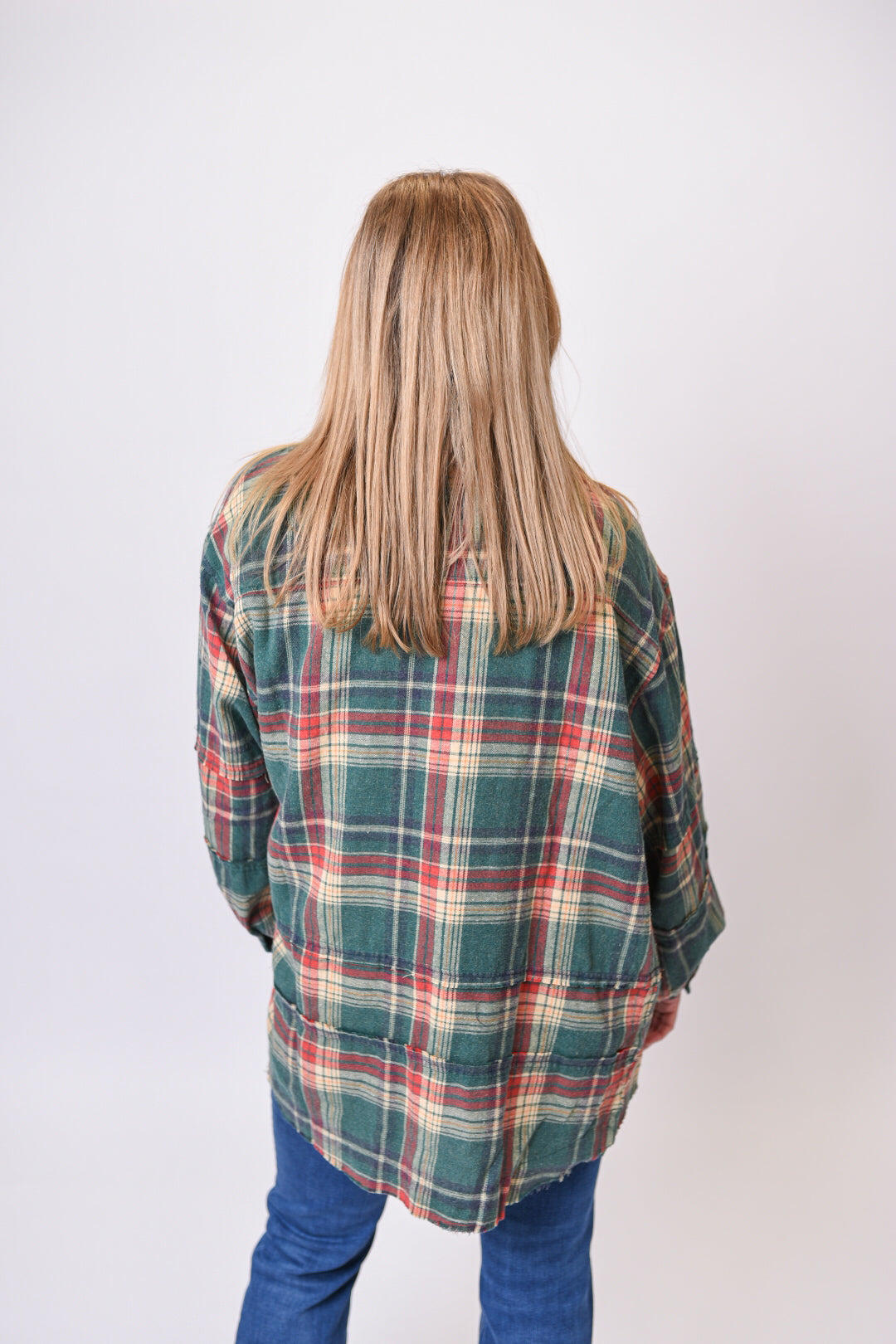 Out in the Woods Oversized Flannel