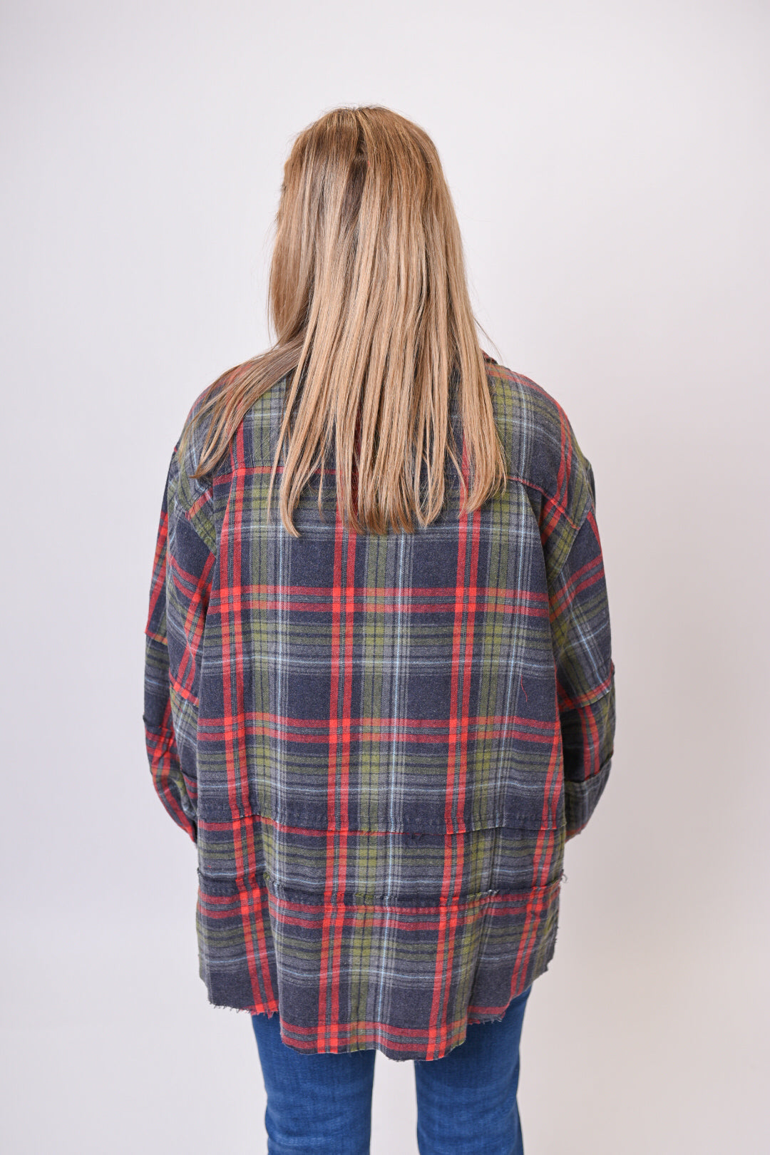 Out in the Woods Oversized Flannel