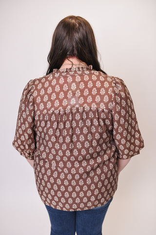 Woodland Relic Blouse in Curvy