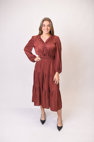 Vino Romance Tiered Dress