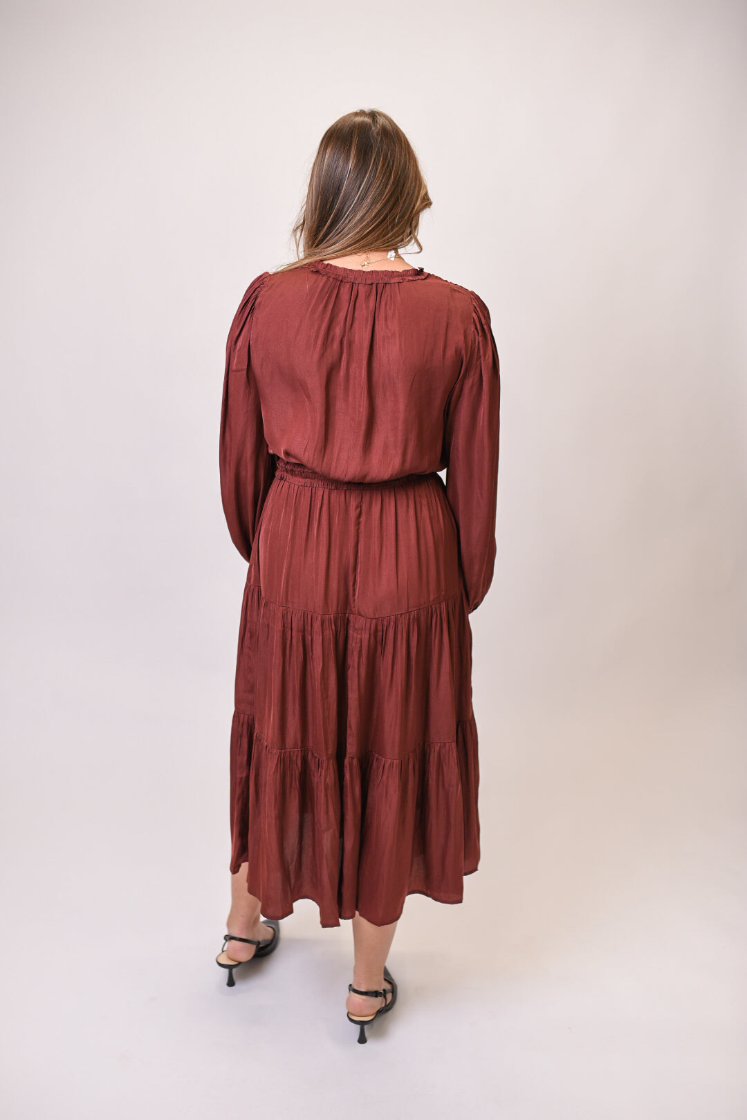 Vino Romance Tiered Dress