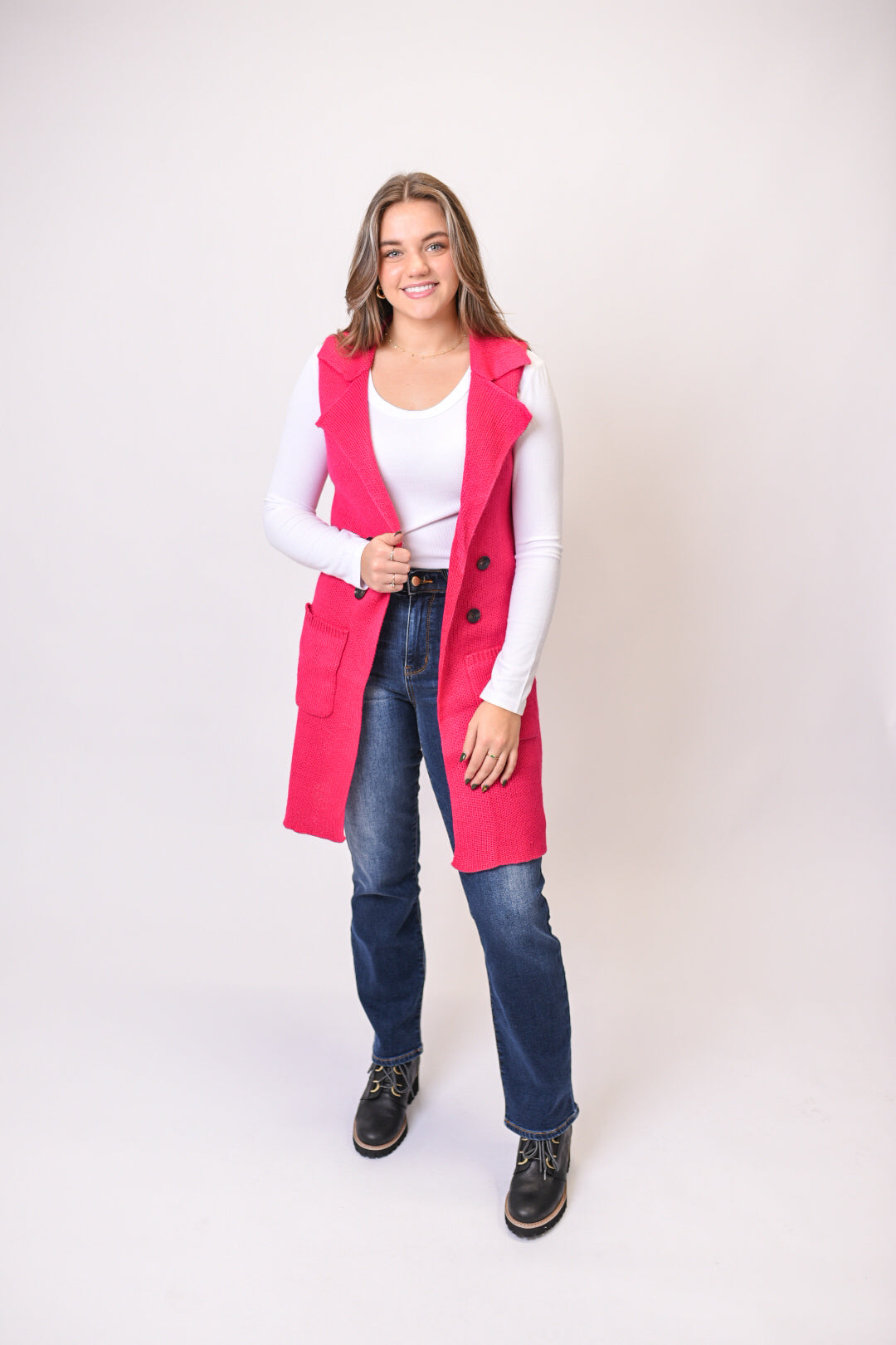 East Street Long Sweater Vest