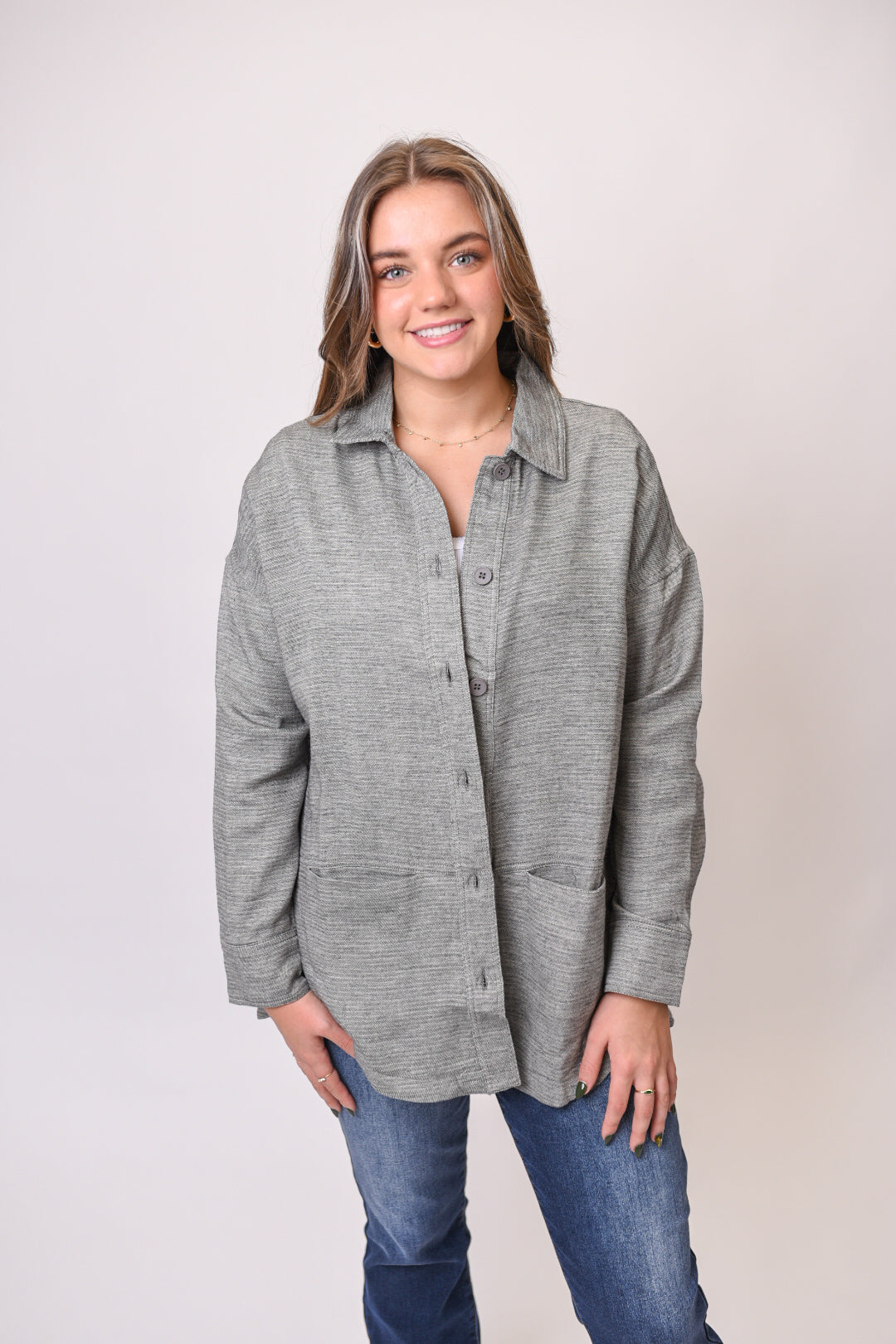 Casual Days Draped Jacket