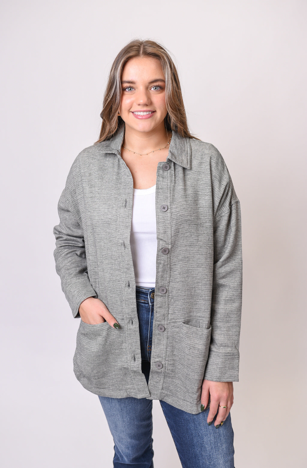 Casual Days Draped Jacket