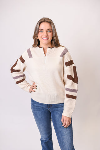 The Weekender Half Zip Pullover