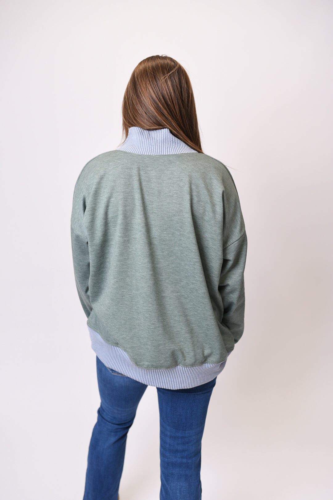 Don't Mock Me Mock Neck Sweatshirt