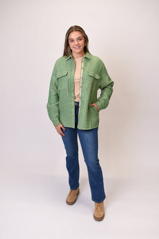 Very Best Waffle Knit Shacket