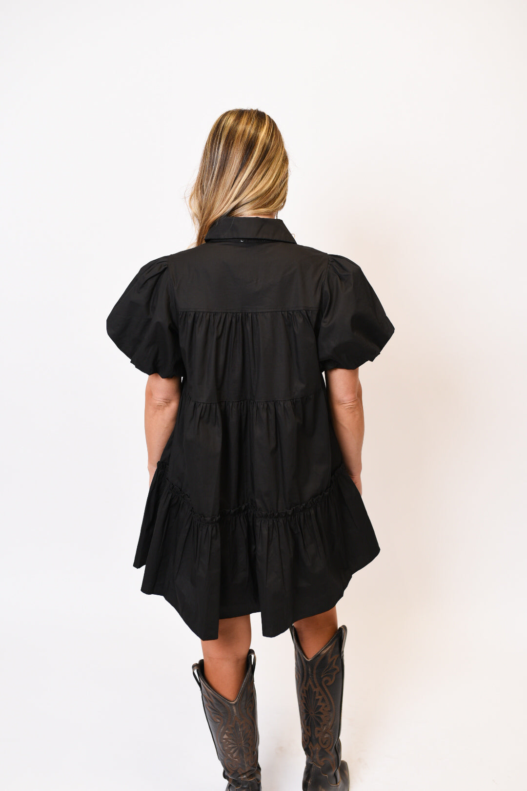 Rock &#39;N Glitz Mini Dress Black