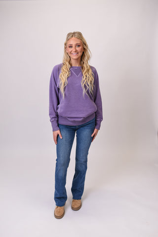 Color Pop Pocket Pullover