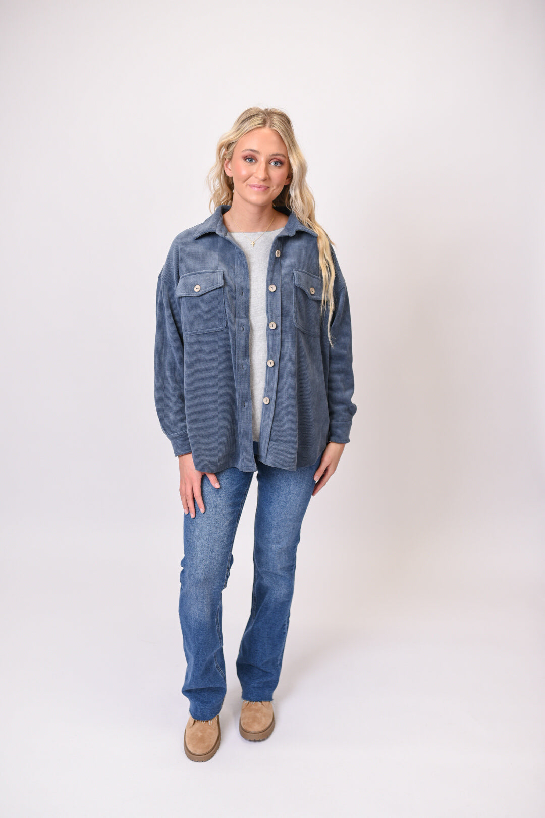 Soft Essentials Button Down