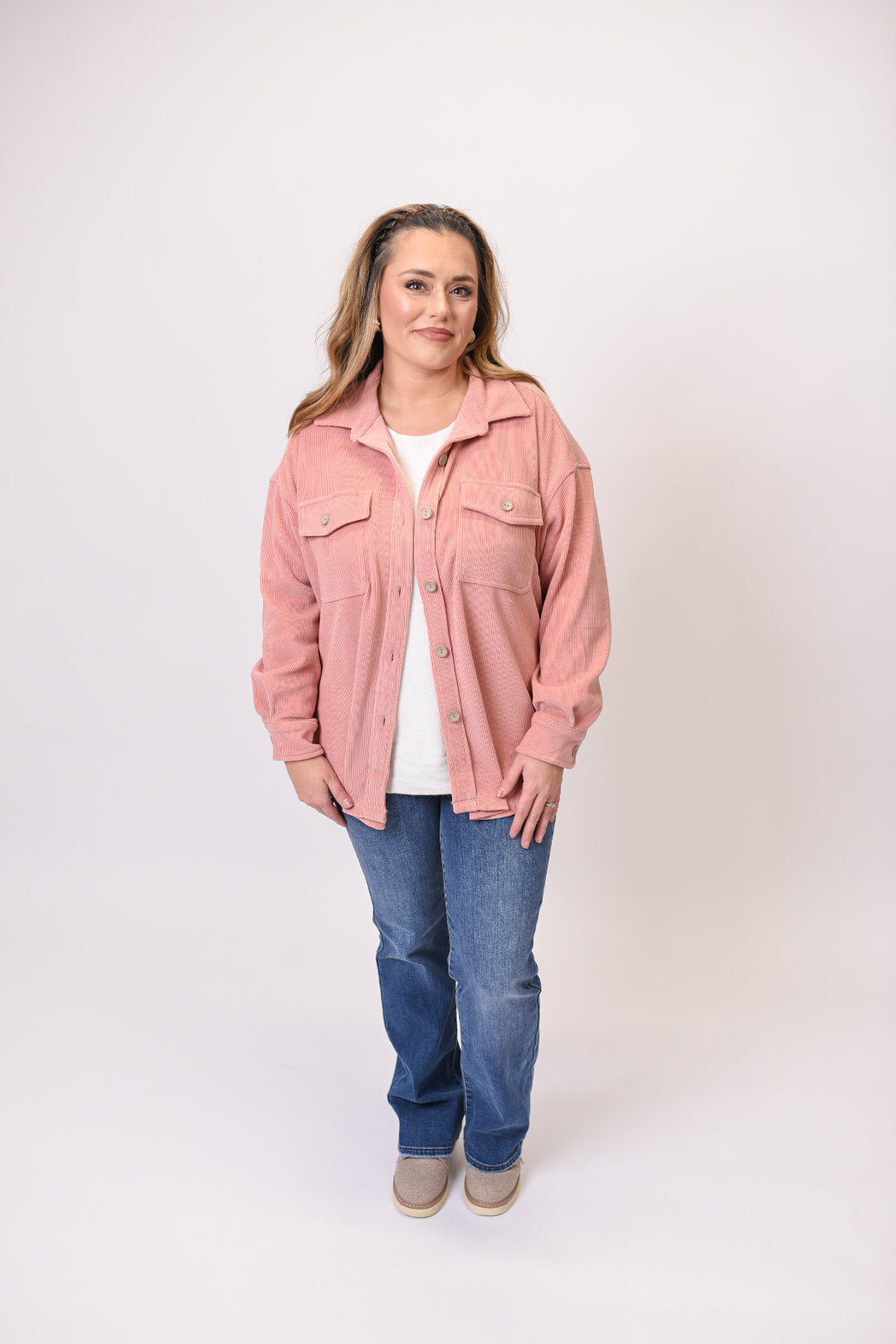 Soft Essentials Button Down