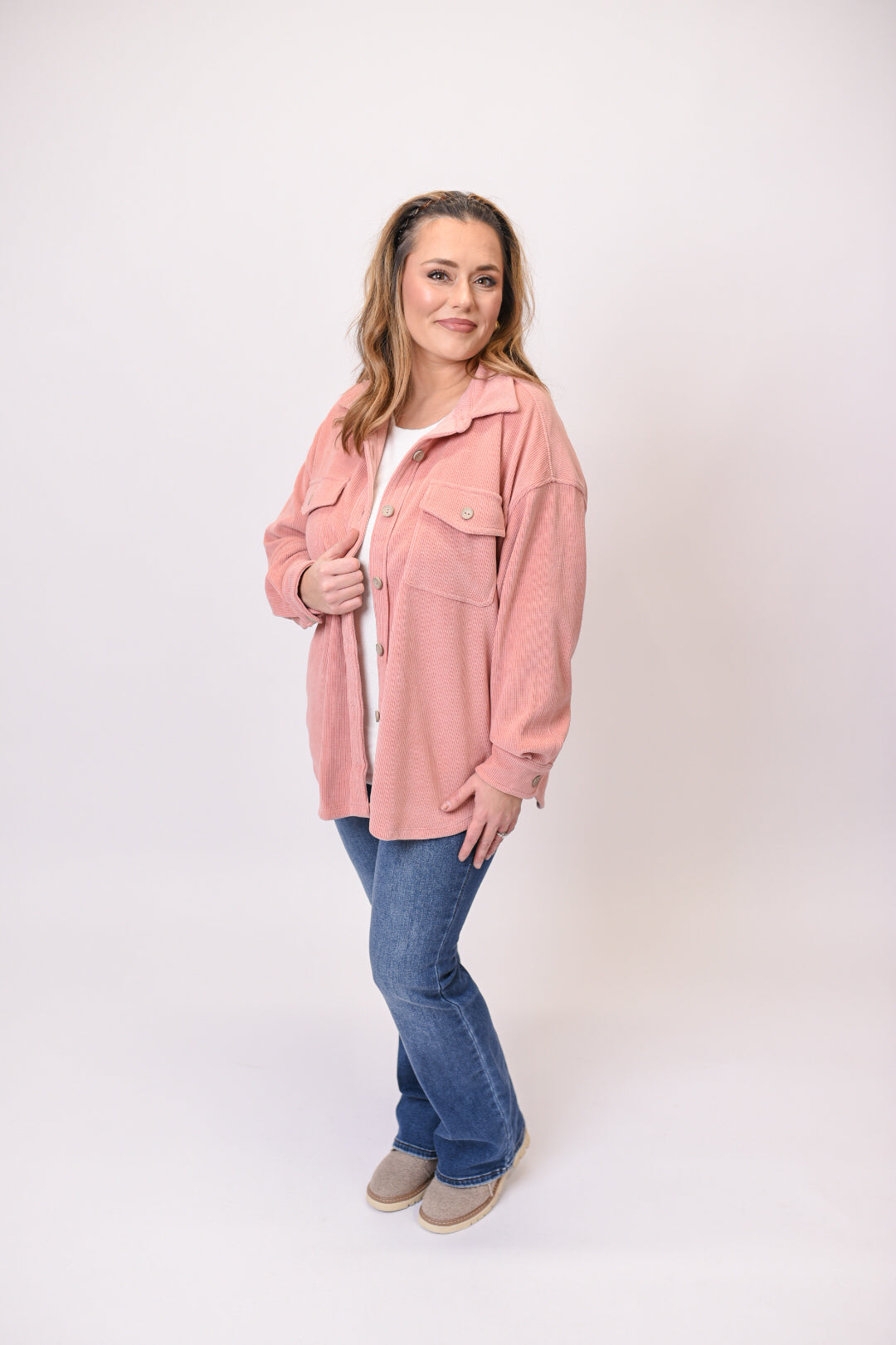 Soft Essentials Button Down