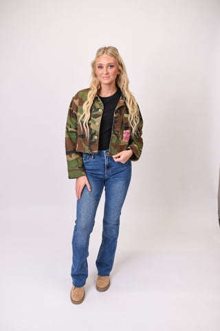 Rough & Rosy Cropped Jacket