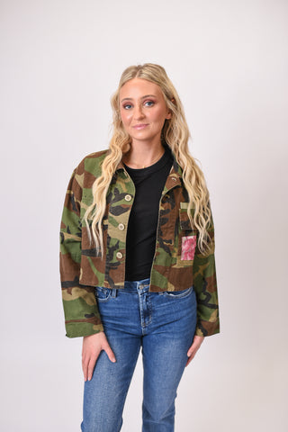 Rough & Rosy Cropped Jacket