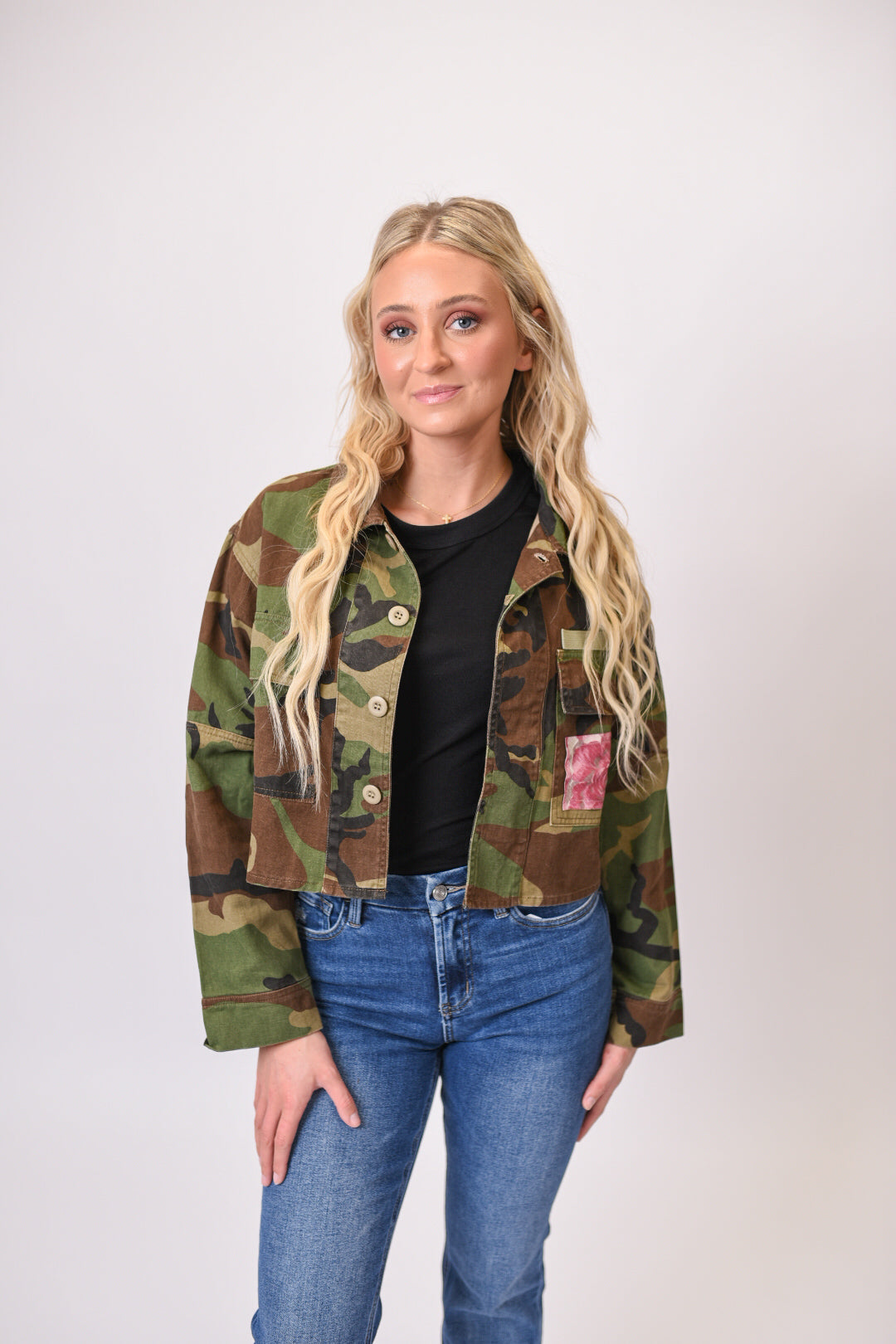 Rough & Rosy Cropped Jacket