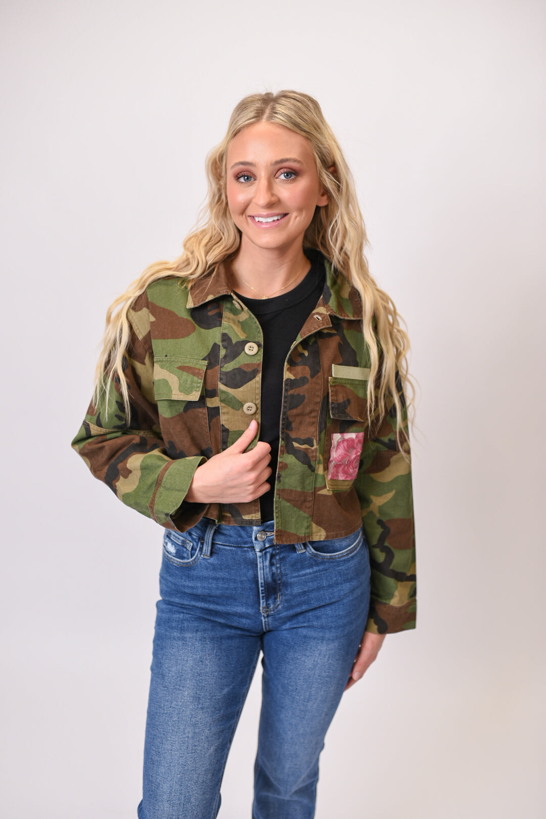 Rough & Rosy Cropped Jacket