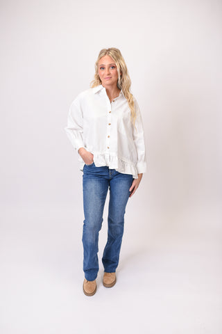 Feeling Charmed Button Up Blouse