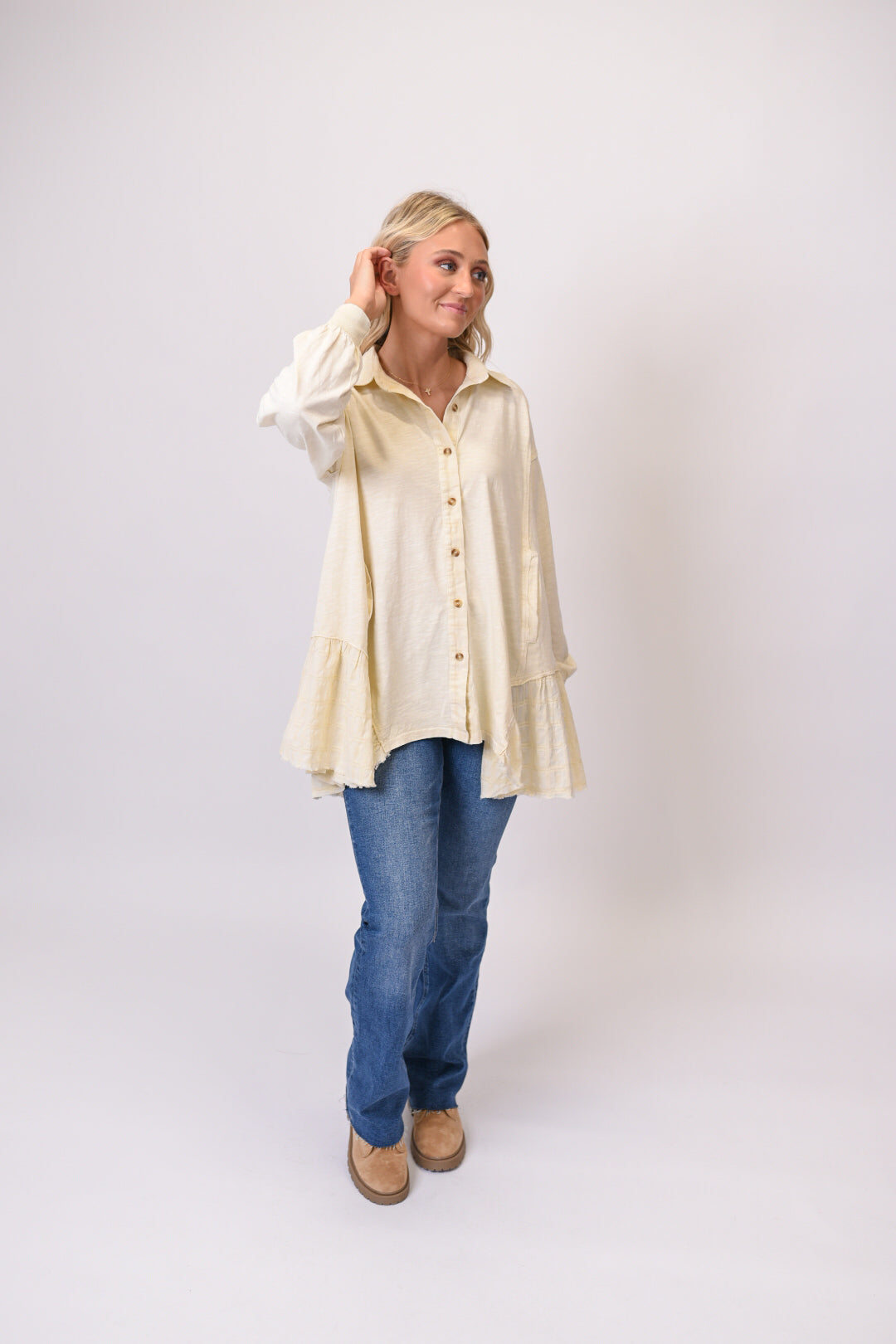 Morning Light Long Sleeve Blouse