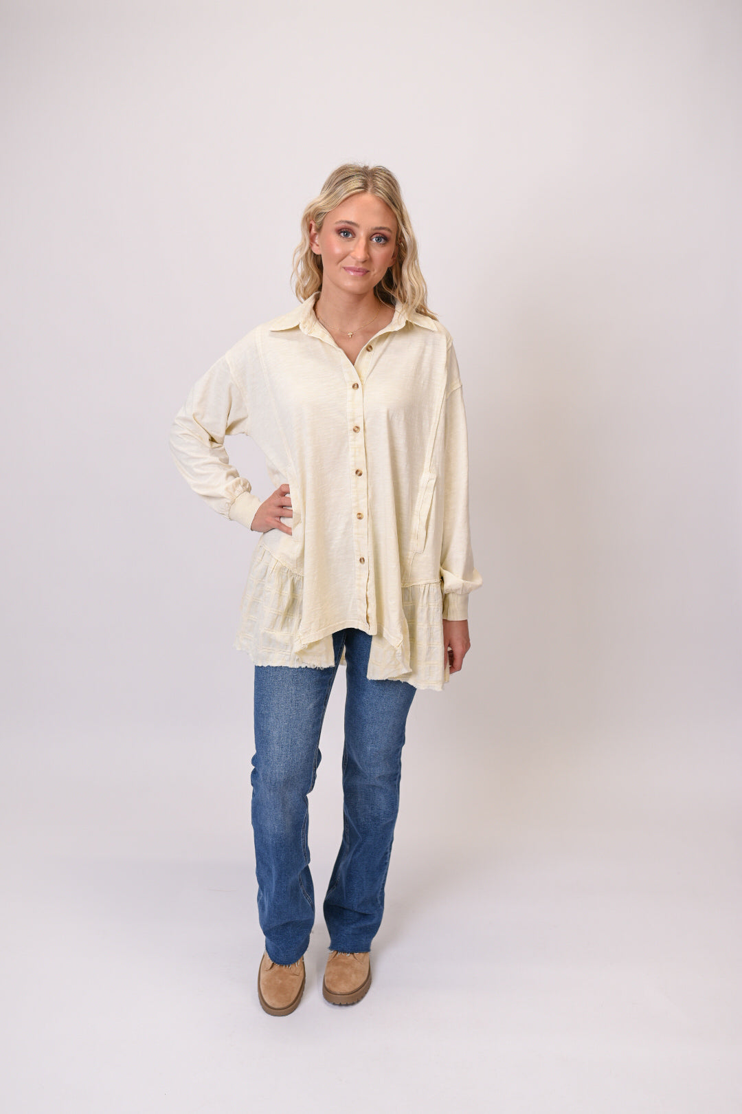 Morning Light Long Sleeve Blouse